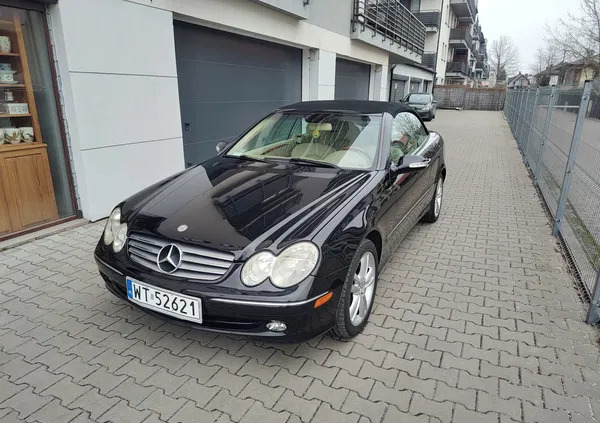 mercedes benz Mercedes-Benz CLK cena 38000 przebieg: 146000, rok produkcji 2004 z Warszawa